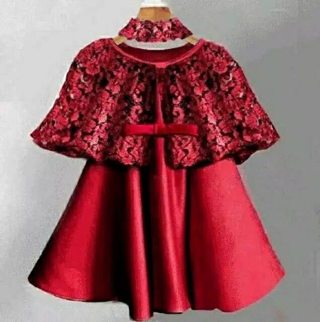 Gaun Anak Perempuan DRESS KELIE (Free Bandana) 3-5 tahun / Baju Anak Perempuan / Dress Anak Perempuan / Gaun Anak Mewah / Dress Pesta Anak Perempuan