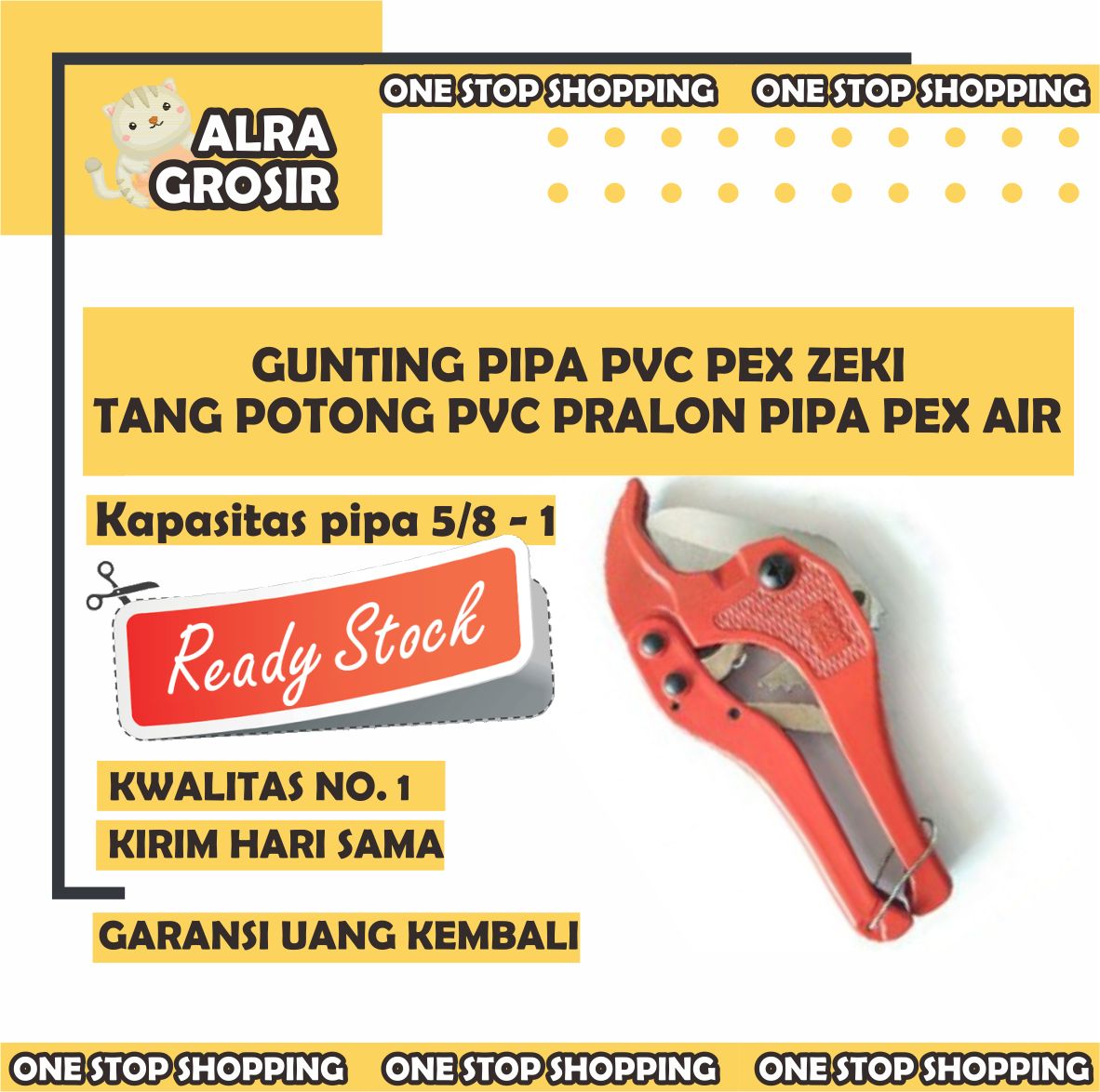 Gunting Pipa Pvc Pex Zeki Tang Potong Pvc Pralon Pipa Pex Air Lazada