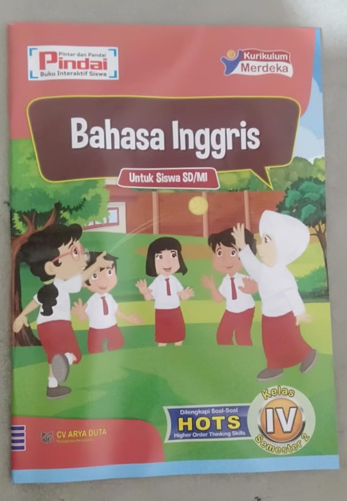 Buku LKS Pindai Kurikulum Merdeka CV ARYA DUTA Hots Bahasa Inggris