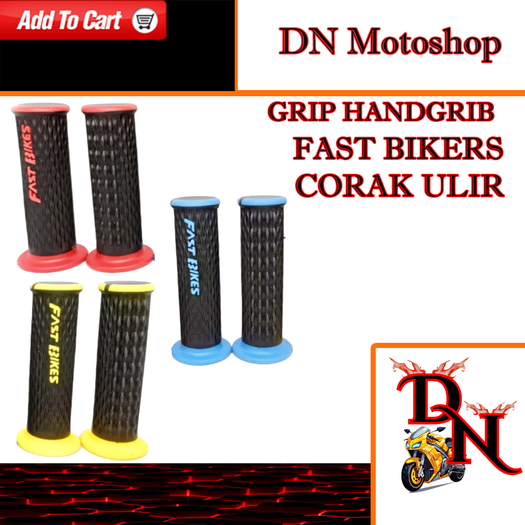 Hand Grip Handfat Fast Bikes Jaring Thailand Karet Grip Sarung Stang