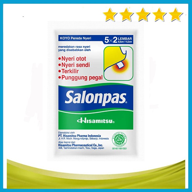 Salonpas Koyo Meredakan Nyeri Otot Sendi Terkilir Dan Punggung