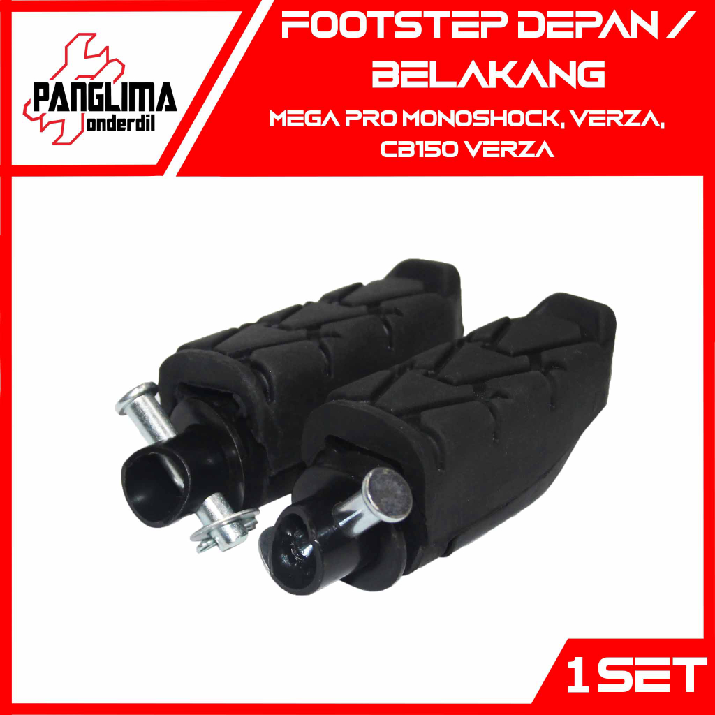 Footstep Belakang Depan Mega Pro New Mono Shock Verza Verza CB150