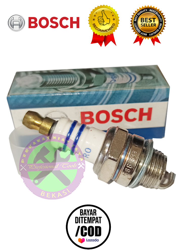 ORIGINAL Busi BOSCH Mesin Potong Rumput Chainsaw Sinso Semprot Hama