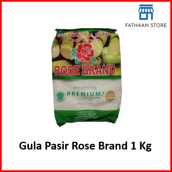 Gula Pasir ROSE BRAND Gula Tebu Premium 1 Kg Lazada Indonesia