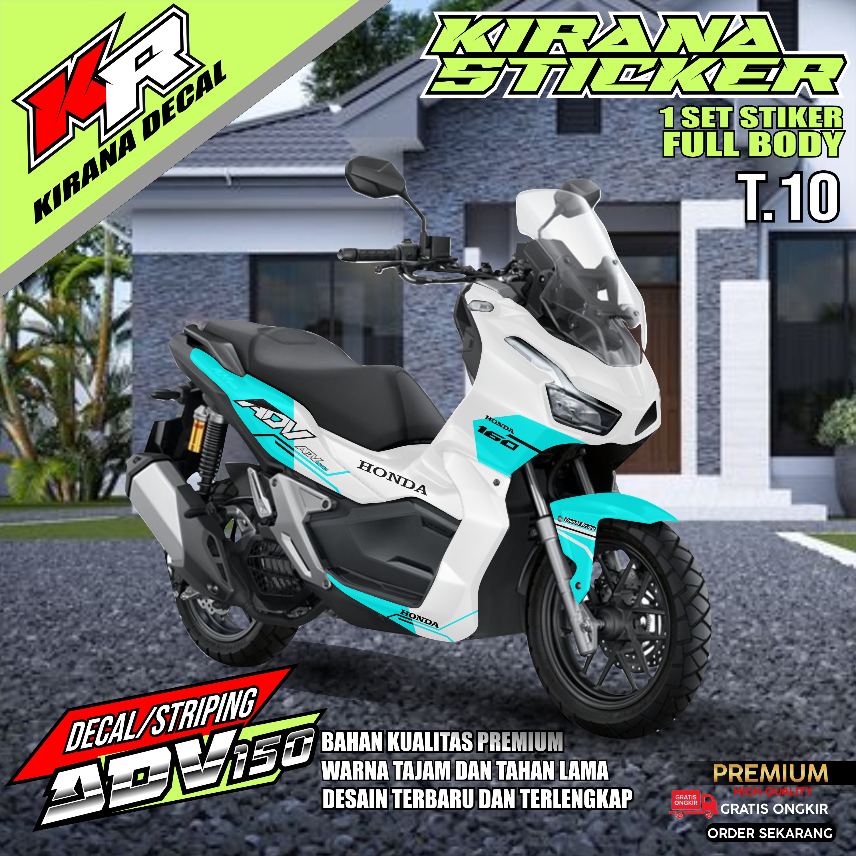 COD TERBARU Decal Sticker Honda ADV 150 Full Body Variasi ADV 150 New