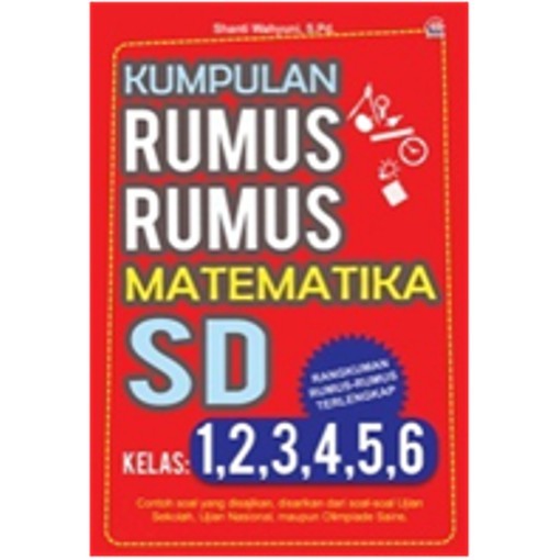 Original KUMPULAN RUMUS MATEMATIKA SD Buku Self Improvement Development