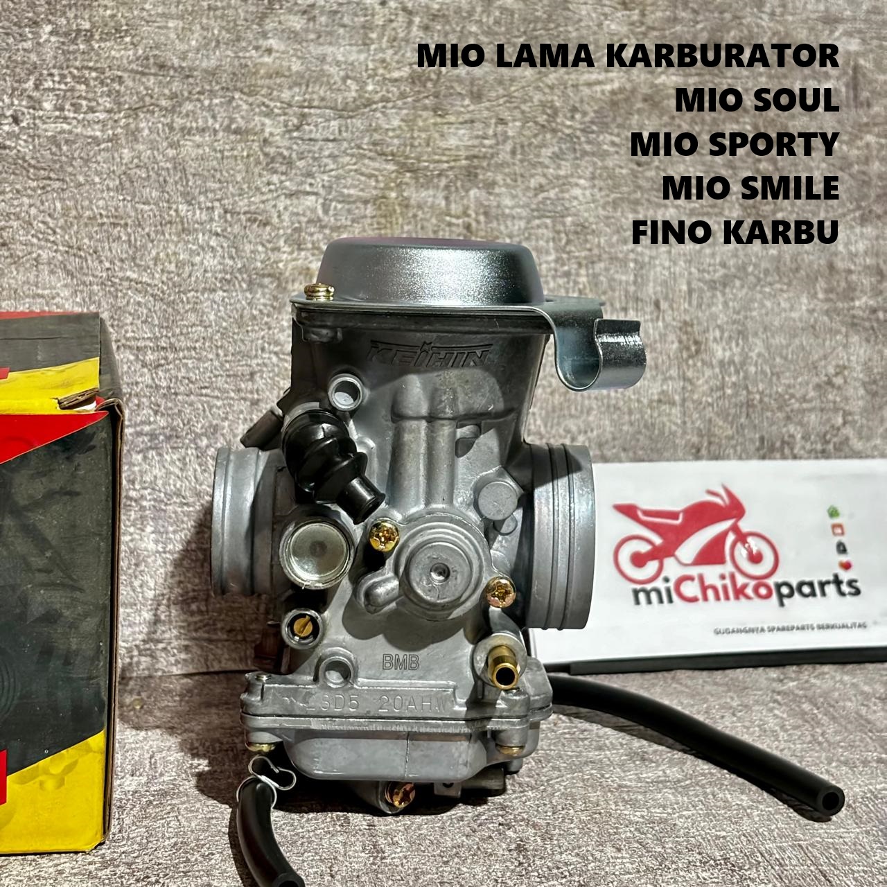 Karbu Karburator Mio Lama Sporty Soul Smile Fino Kei Hin Atau Mikuni