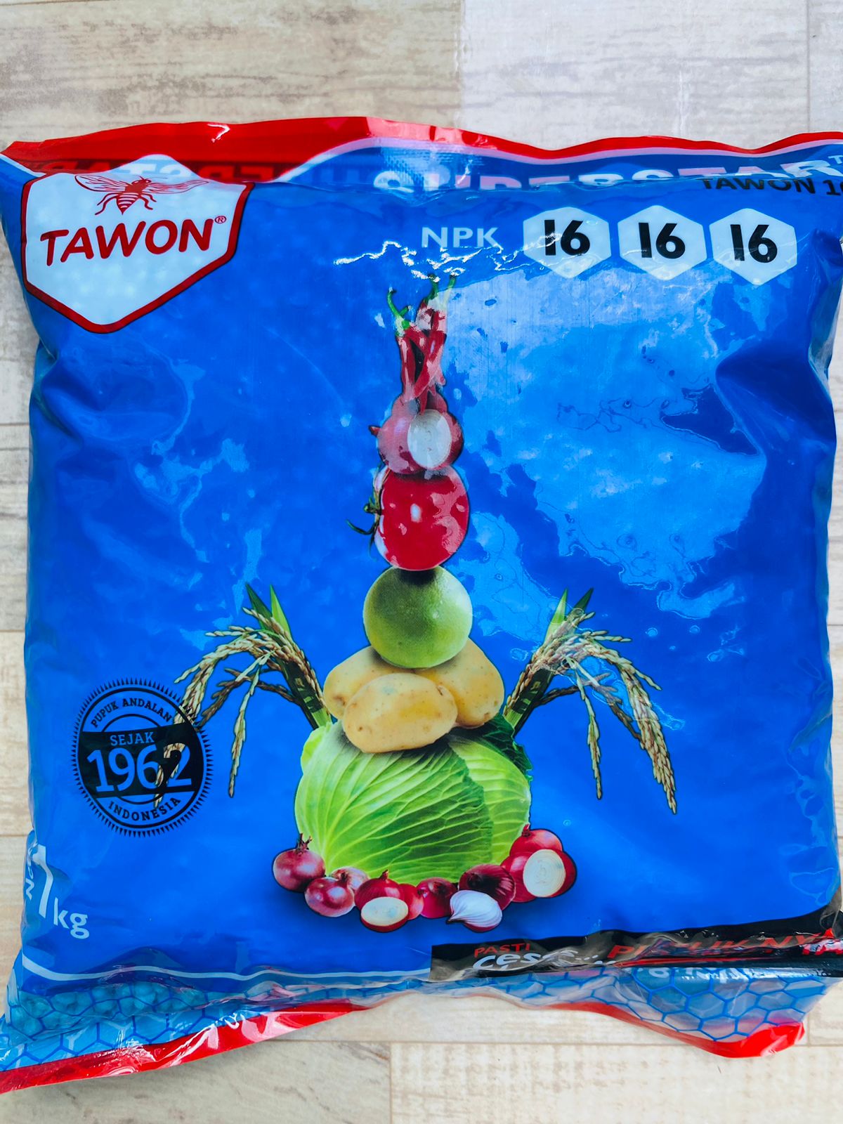 Pupuk NPK SUPERSTAR TAWON 16 16 16 Kemasan 1 Kg Lazada Indonesia