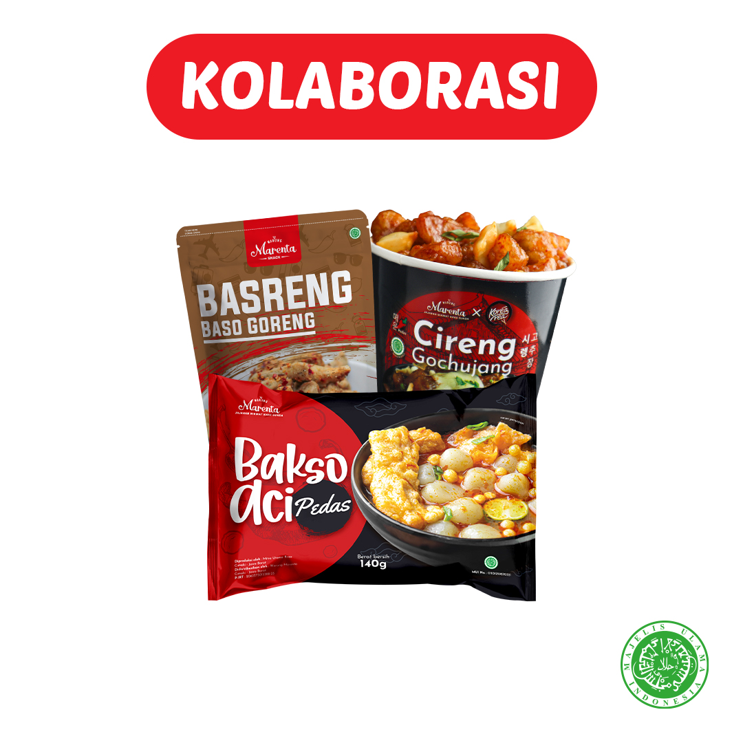 PAKET KOLABORASI BASRENG CIRENG GOCHUJANG BASO ACI PEDAS Lazada