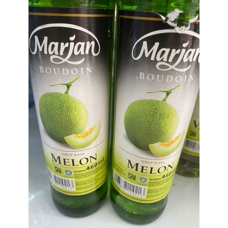 Marjan Boudoin Sirup Rasa Melon 460ml HALAL MUI BPOM HARGA PROMO