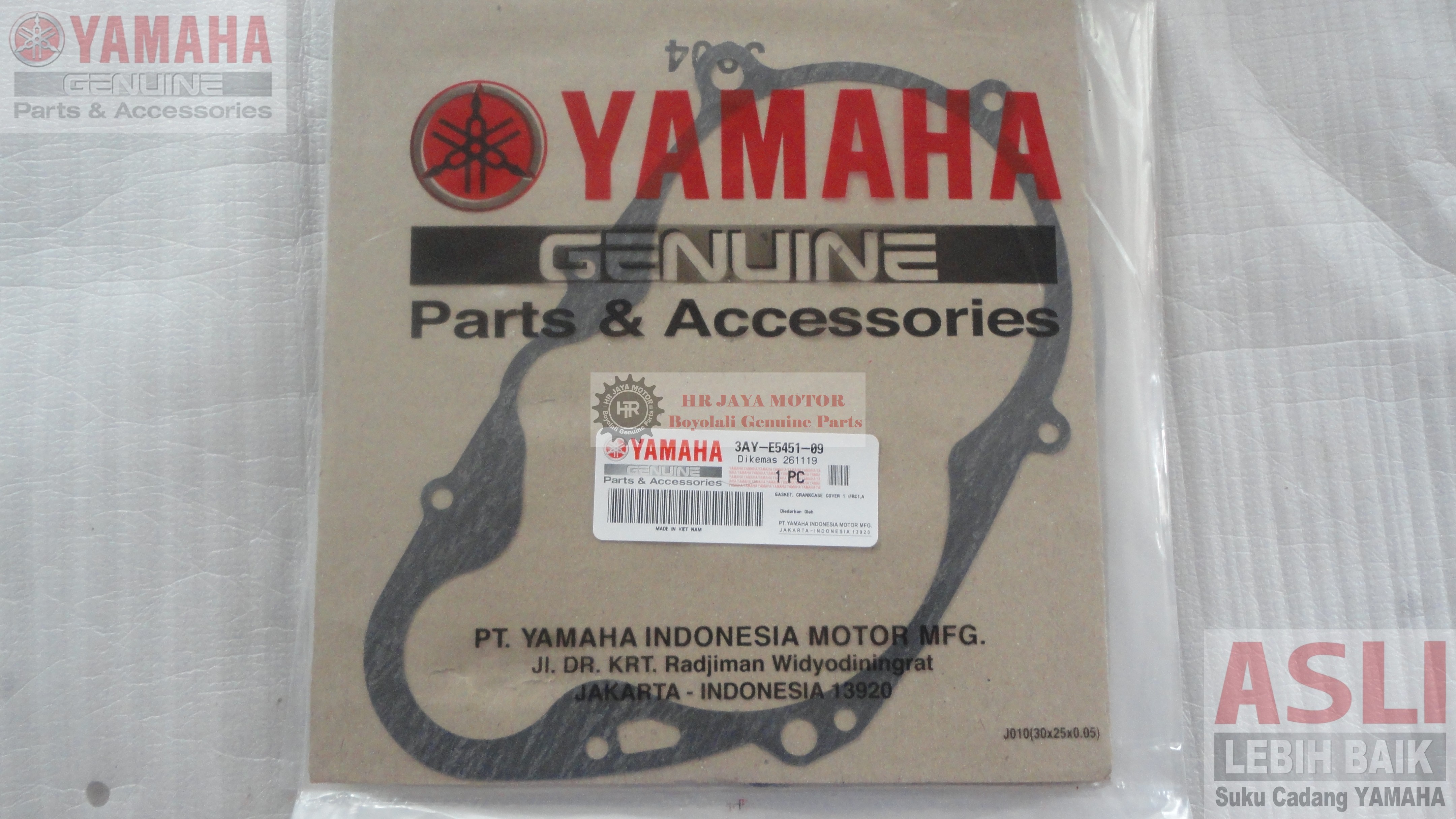 Gasket Paking Bak Kopling Kanan Yamaha F1ZR 3AY E5451 09 Lazada Indonesia