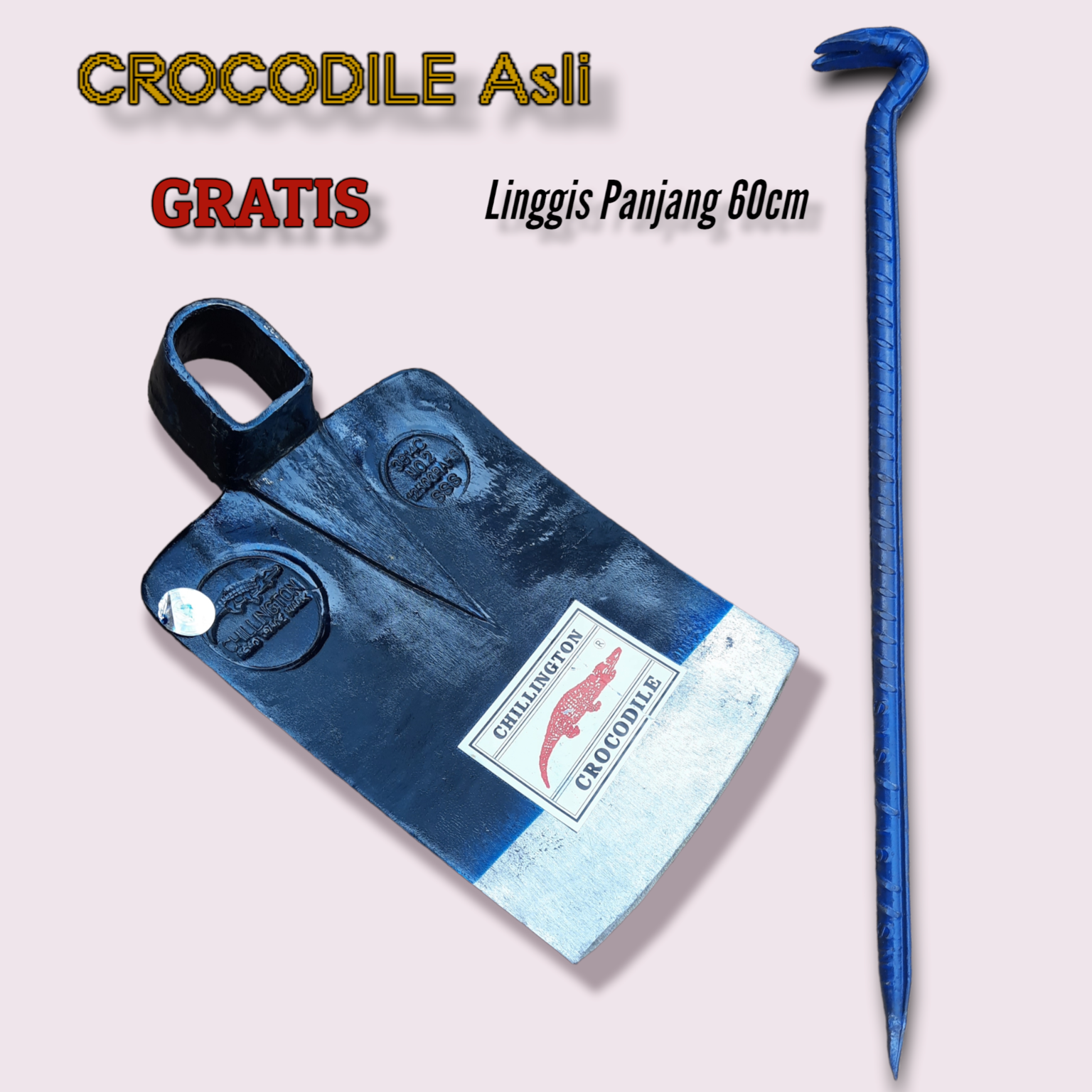 Cangkul Cap Buaya Asli Produk Import Peralatan Tani Cap Crocodile