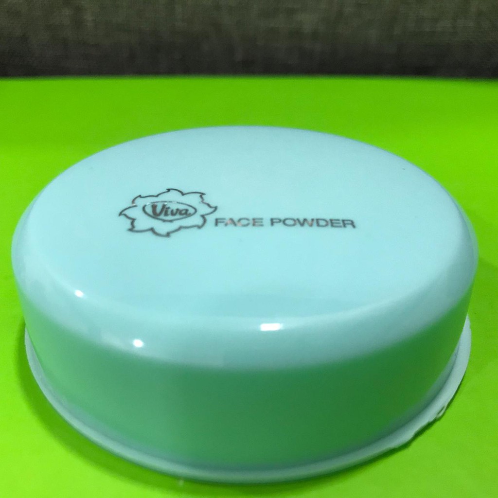 Viva Bedak Doos Hijau Viva Face Powder Bedak Doos Hijau Tabur