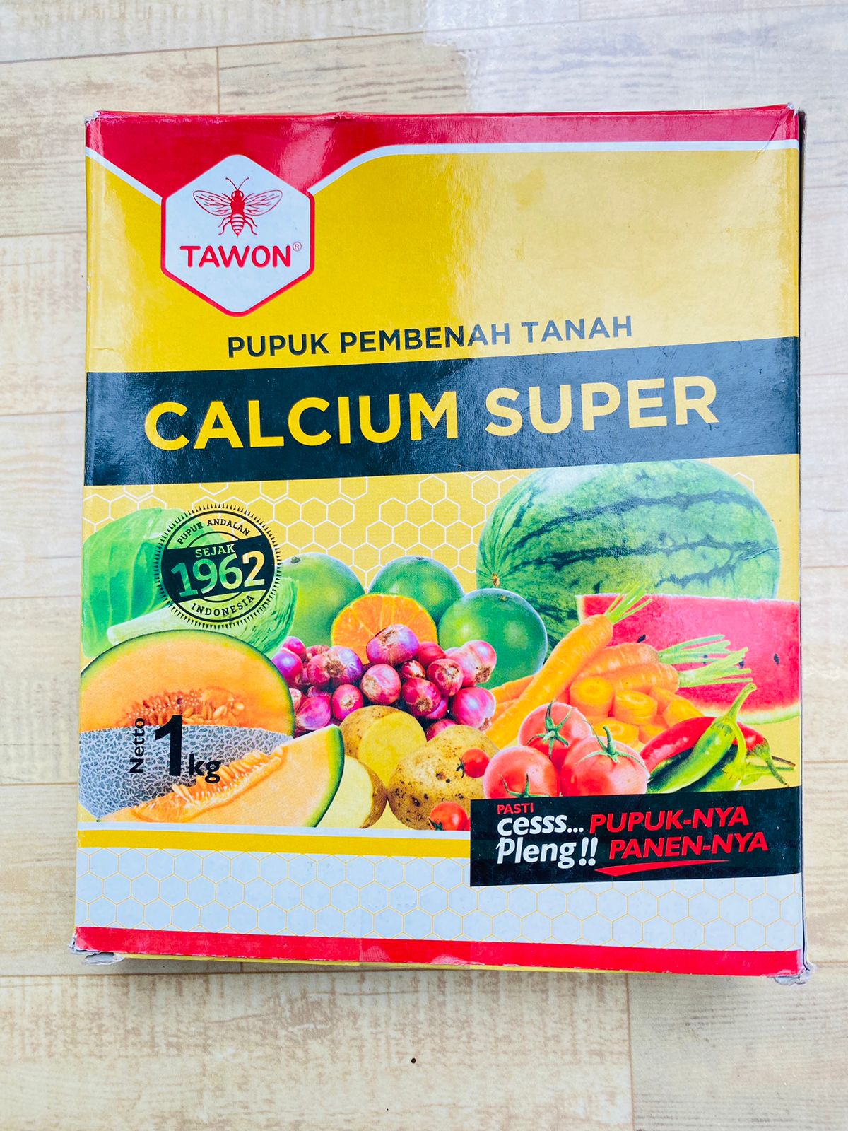 Pupuk Pembenah Tanah CALSIUM SUPER CALCIUM SUPER KEMASAN 1 Kg Dari CAP