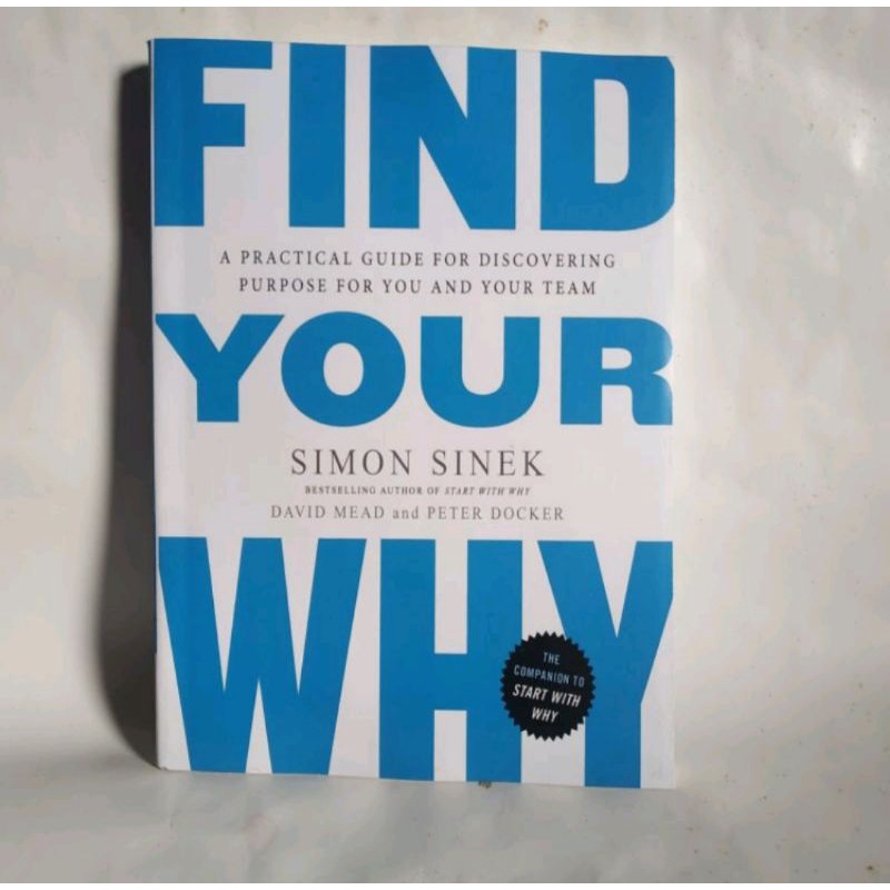 English Find Your Why Simon Sinek Lazada Indonesia