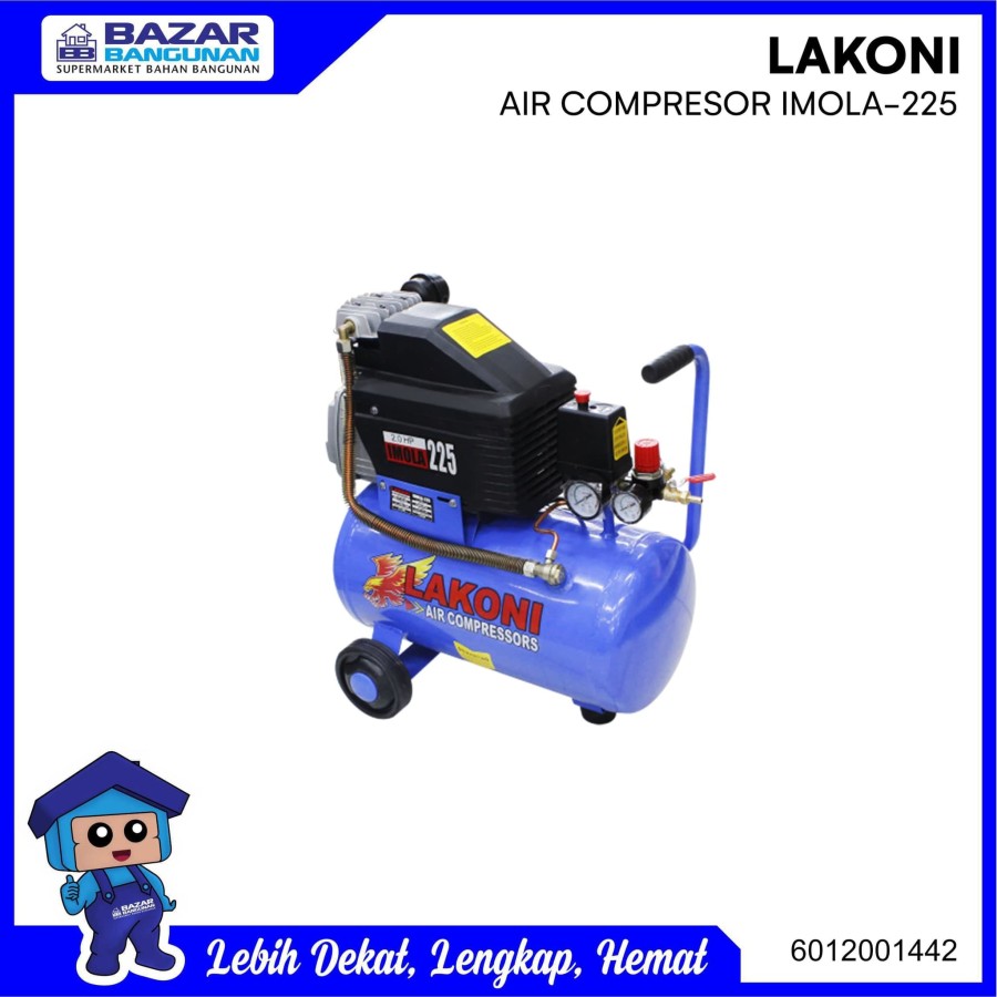 FREE ONGKIR KOMPRESOR COMPRESSOR LISTRIK ANGIN UDARA LAKONI IMOLA