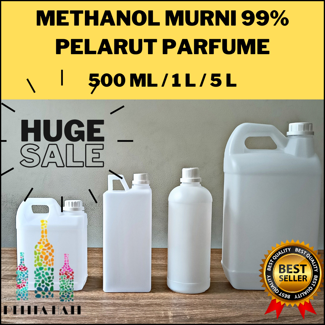 Methanol Metanol Murni 99 Pelarut Parfume Laundry Ukuran 500 ML 1