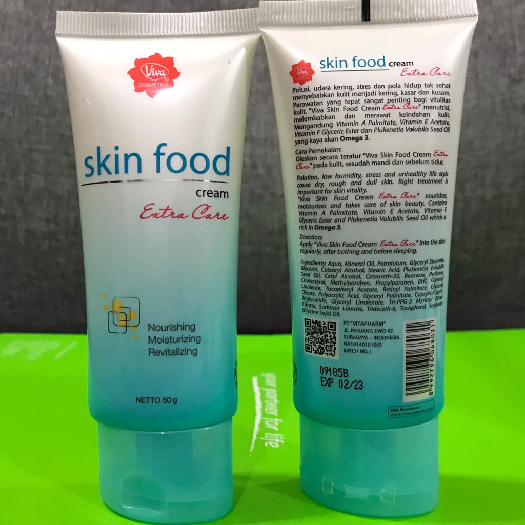 Gr Viva Skin Food Cream Extra Care Lazada Indonesia