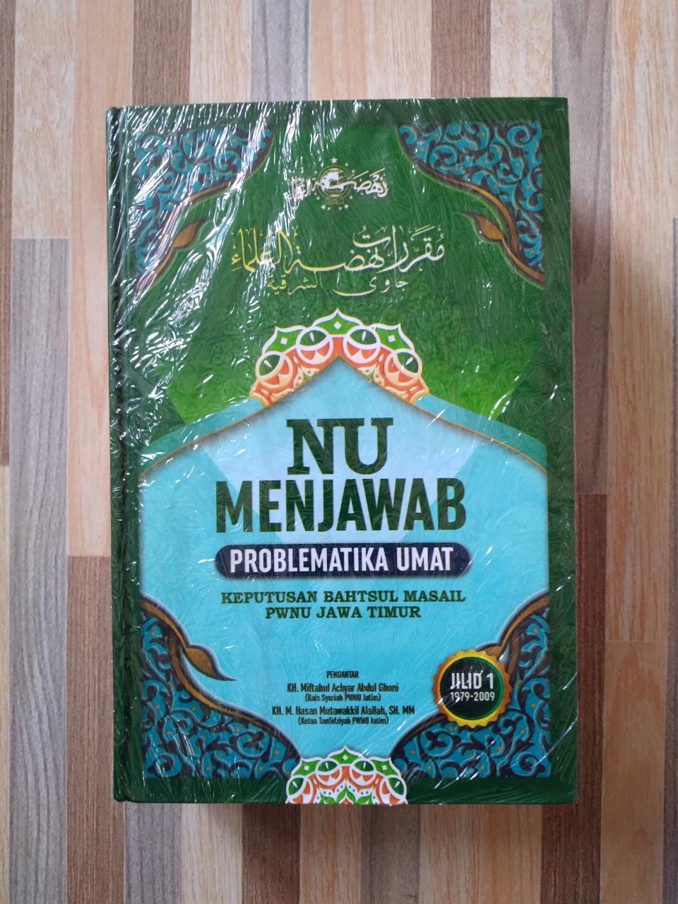 Buku NU Menjawab Problematika Umat Keputusan Bahtsul Masail PWNU Jawa