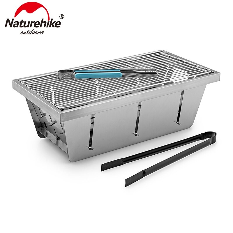 Alat Panggang Naturehike Nh Cj Barbeque Stainless Folding Grill