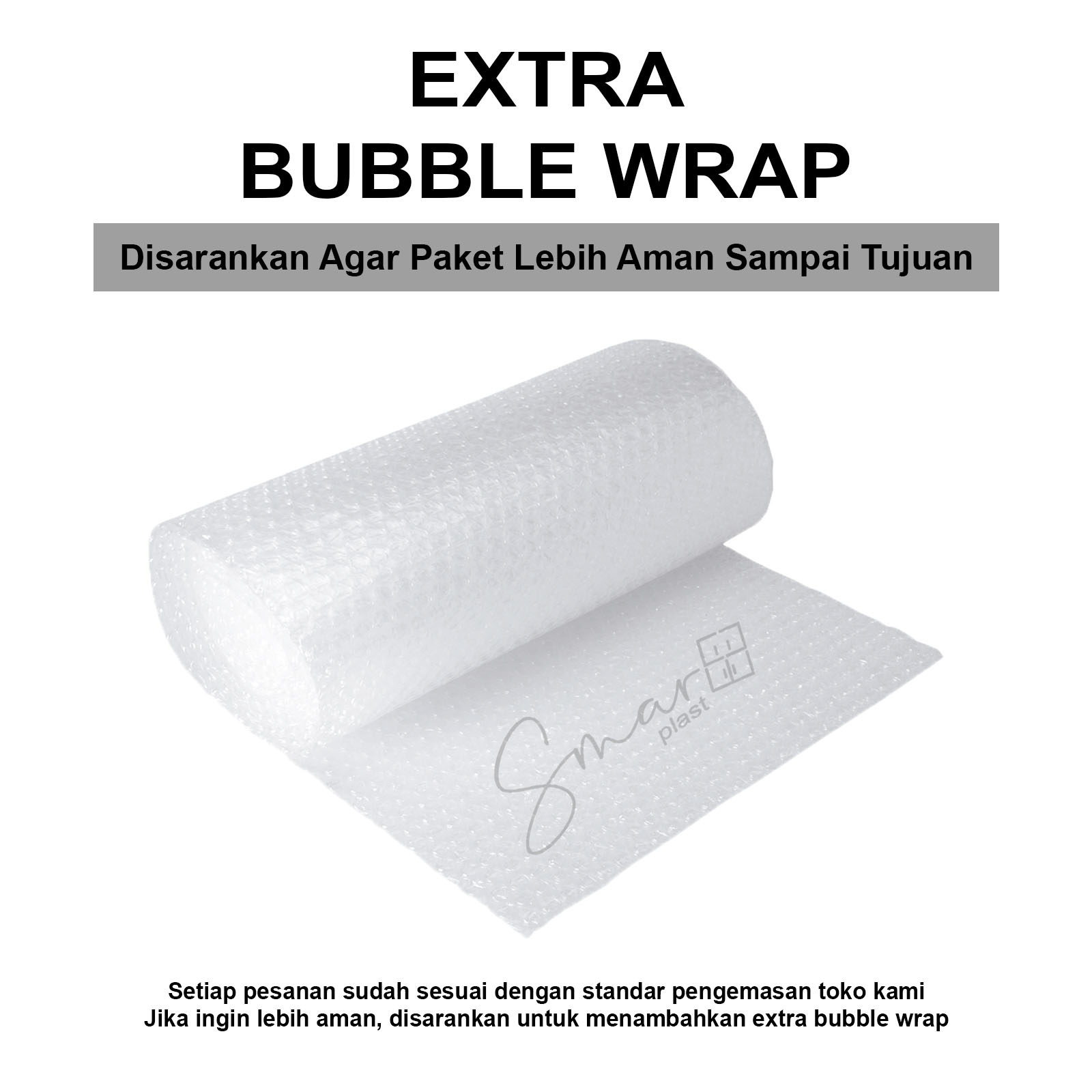 Extra Bubble Wrap Pelindung Tambahan Packing Agar Paket Lebih Aman Bw