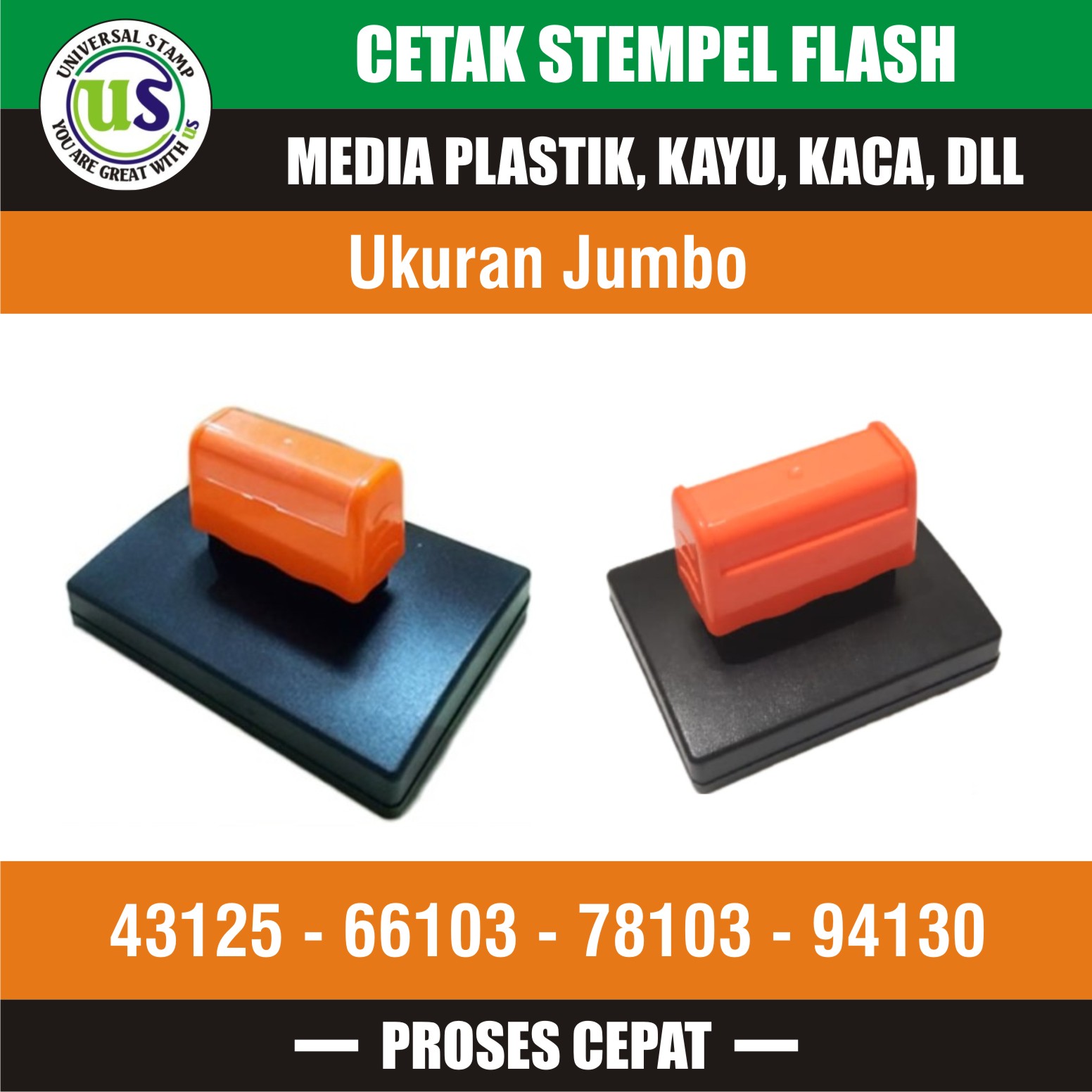 Cetak Stempel Flash Plastik Jumbo Lazada Indonesia