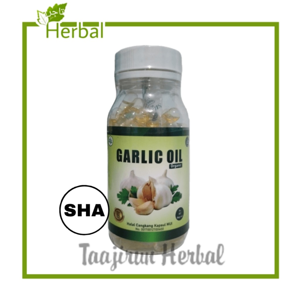 Kapsul Minyak Bawang Putih Kapsul Garlic Oil Organic Lazada