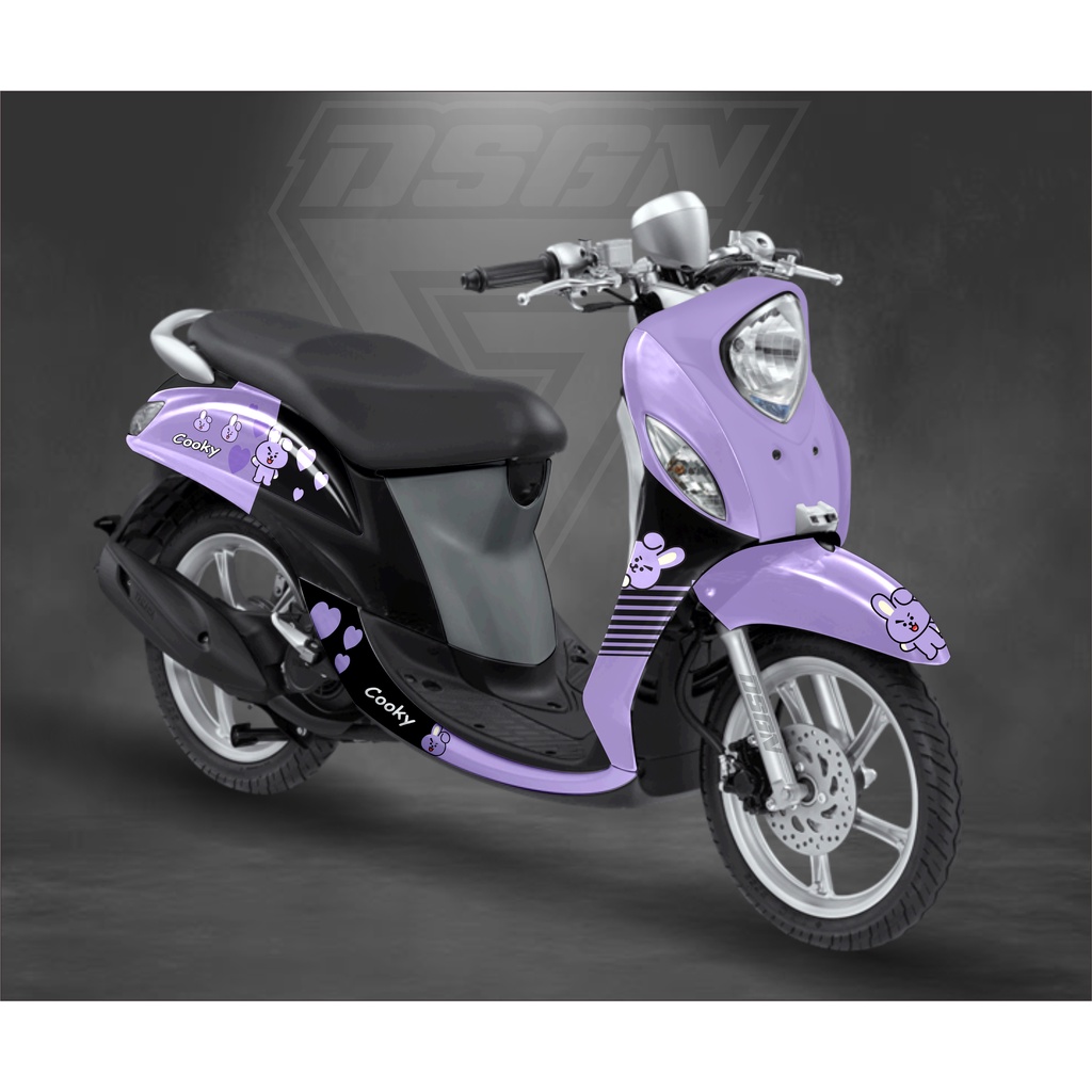 Decal Sticker Fino Full Body Striping Full Body Yamaha Fino Fi Fino