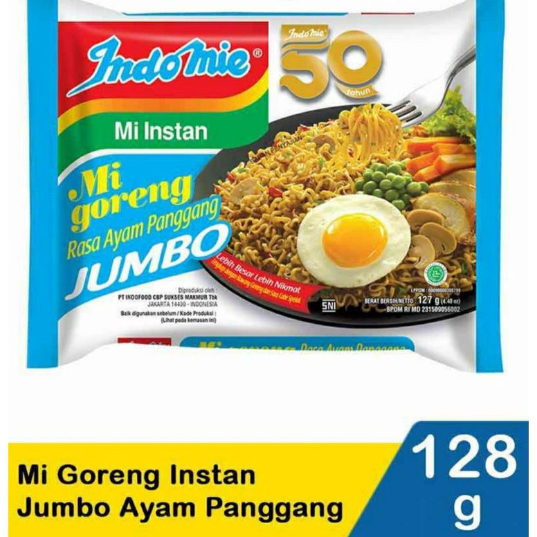 INDOMIE GORENG JUMBO 129 Gram Lazada Indonesia