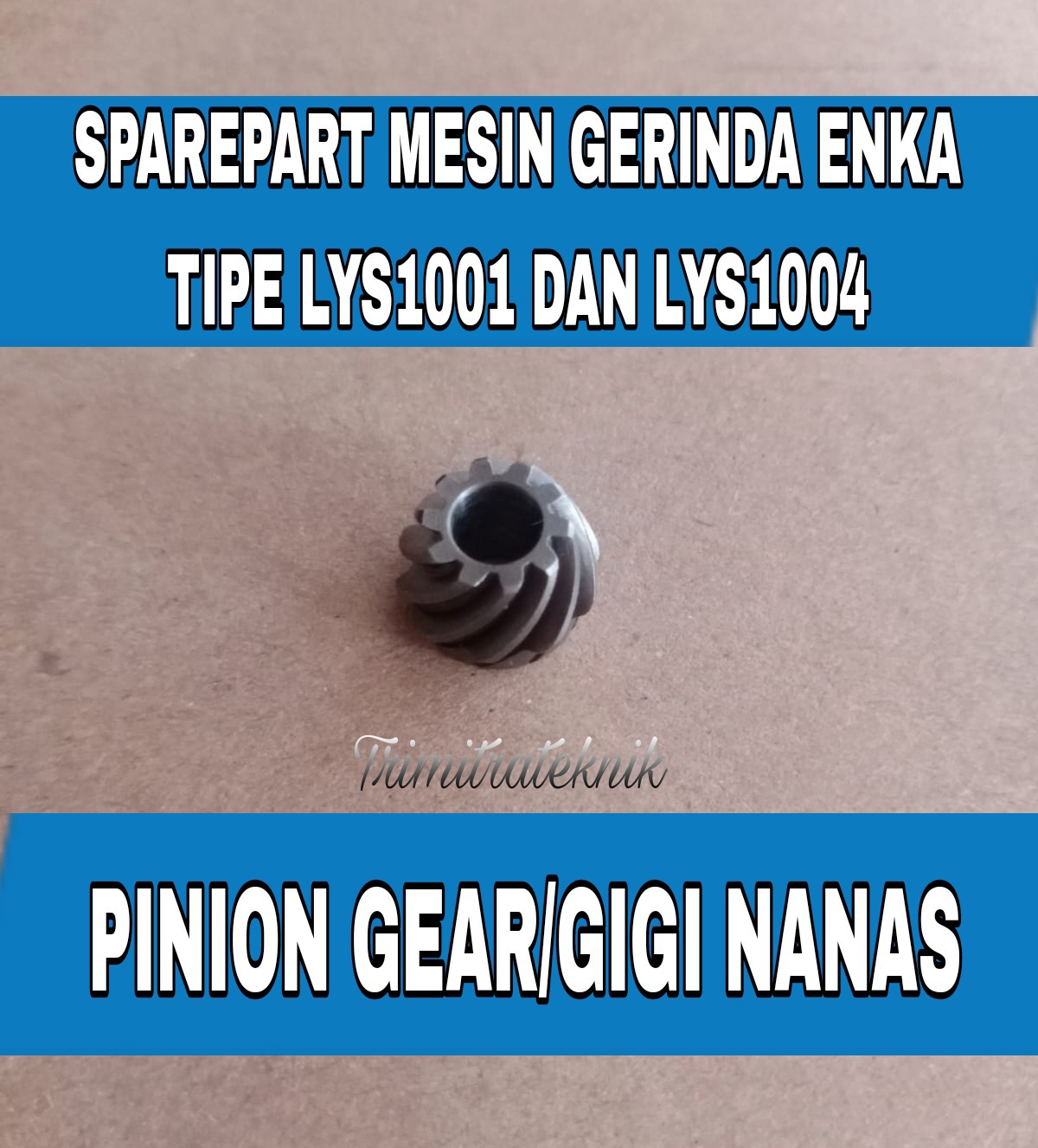 BISA COD Gigi Nanas Gear Pinion Sparepart Gear Nanas Untuk Mesin