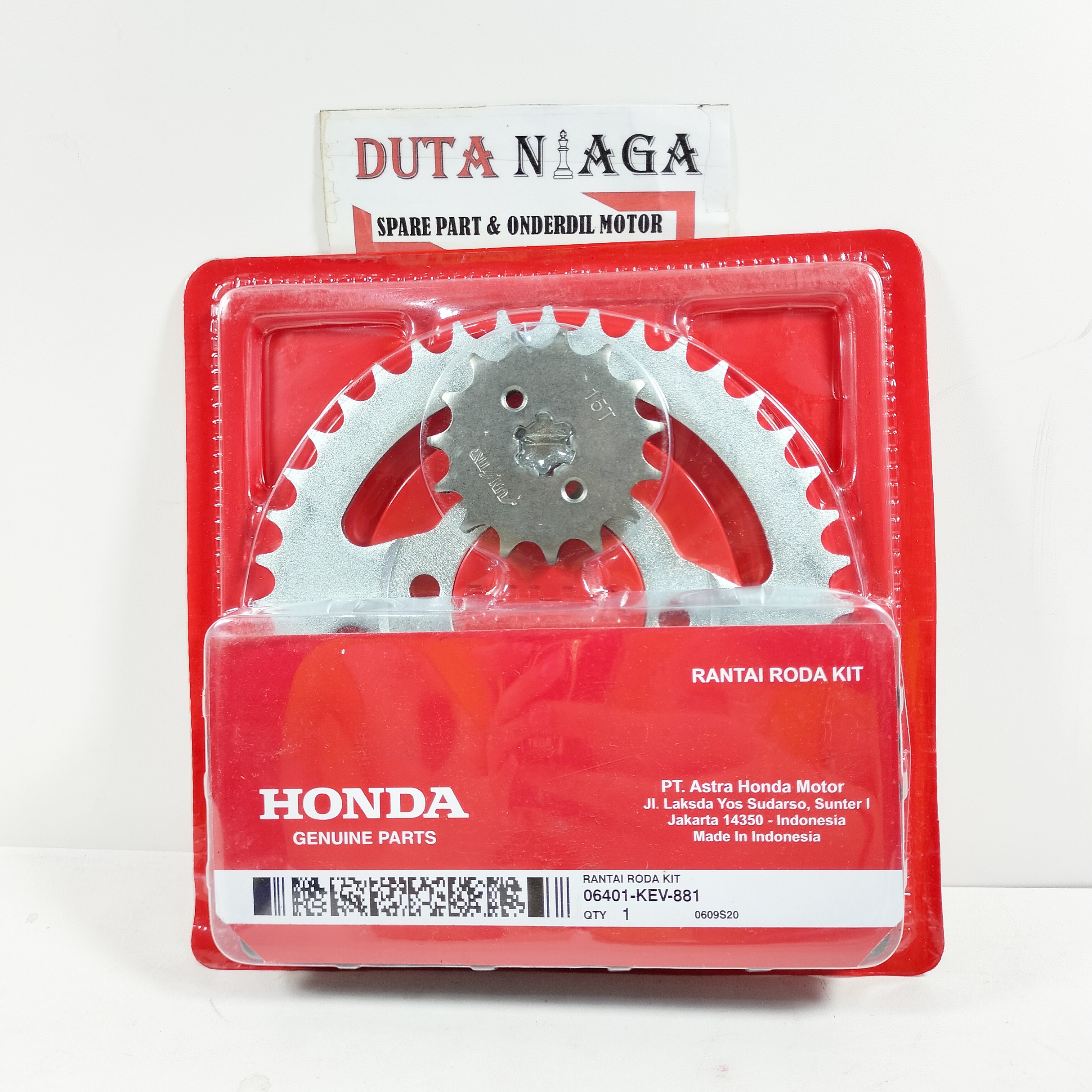 Gear Set Gir Set Supra Lama Kev Isi Komplit Set Rantai Honda Grand