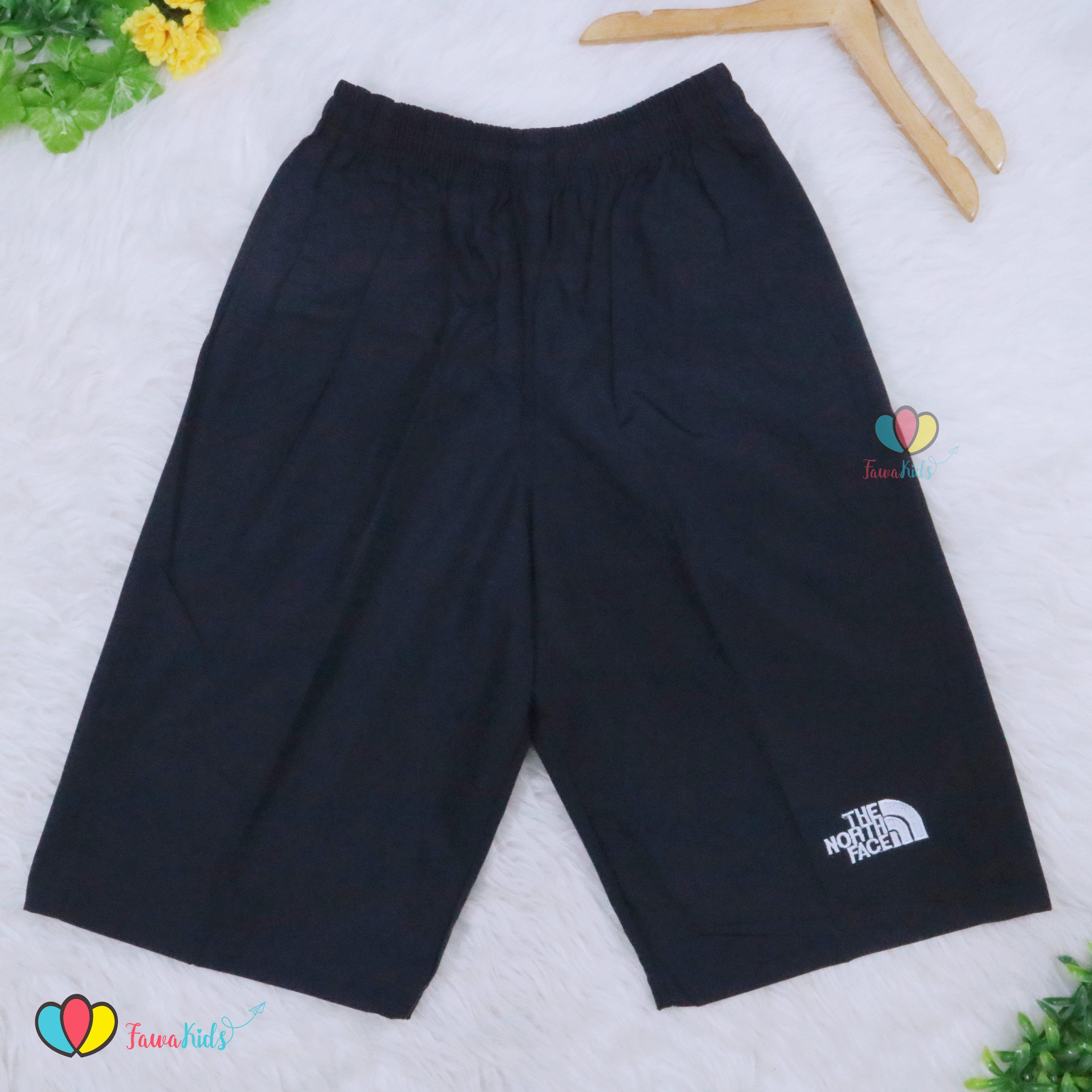 Celana Logo Kode TNF Dewasa Pria - Fit to XL Santai Olahraga Fitness Boxer Sport Kolor Laki Polos Kios Balita Fawa