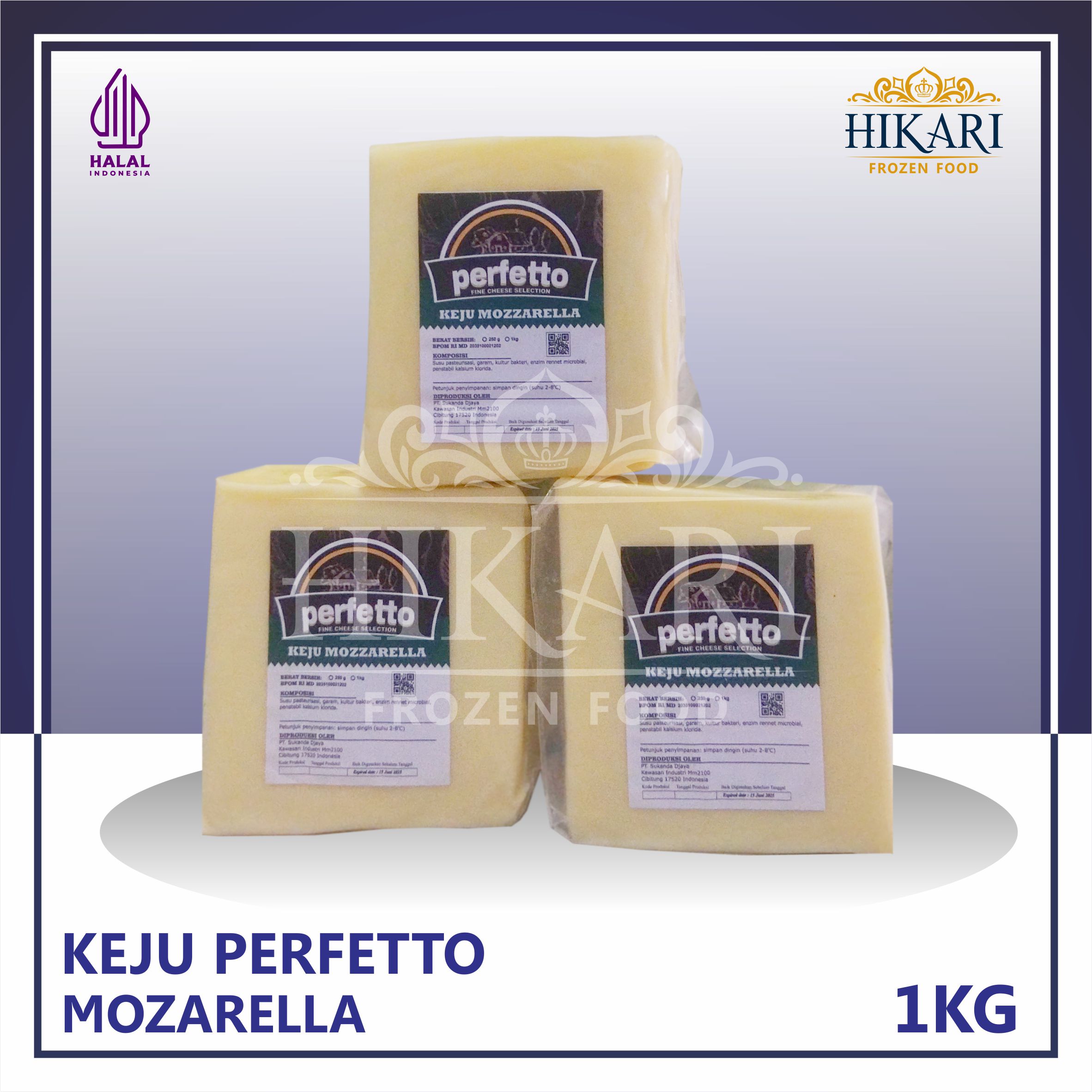 Keju Mozzarella Perfetto Mozzarella Chesse Kg Lazada Indonesia