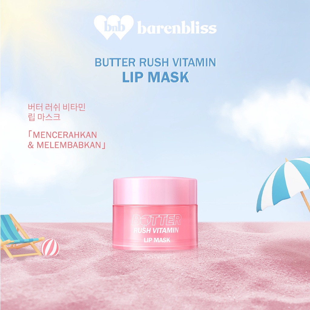 BNB Barenbliss Butter Rush Vitamin Lip Mask G COD ORI BPOM Lazada Indonesia