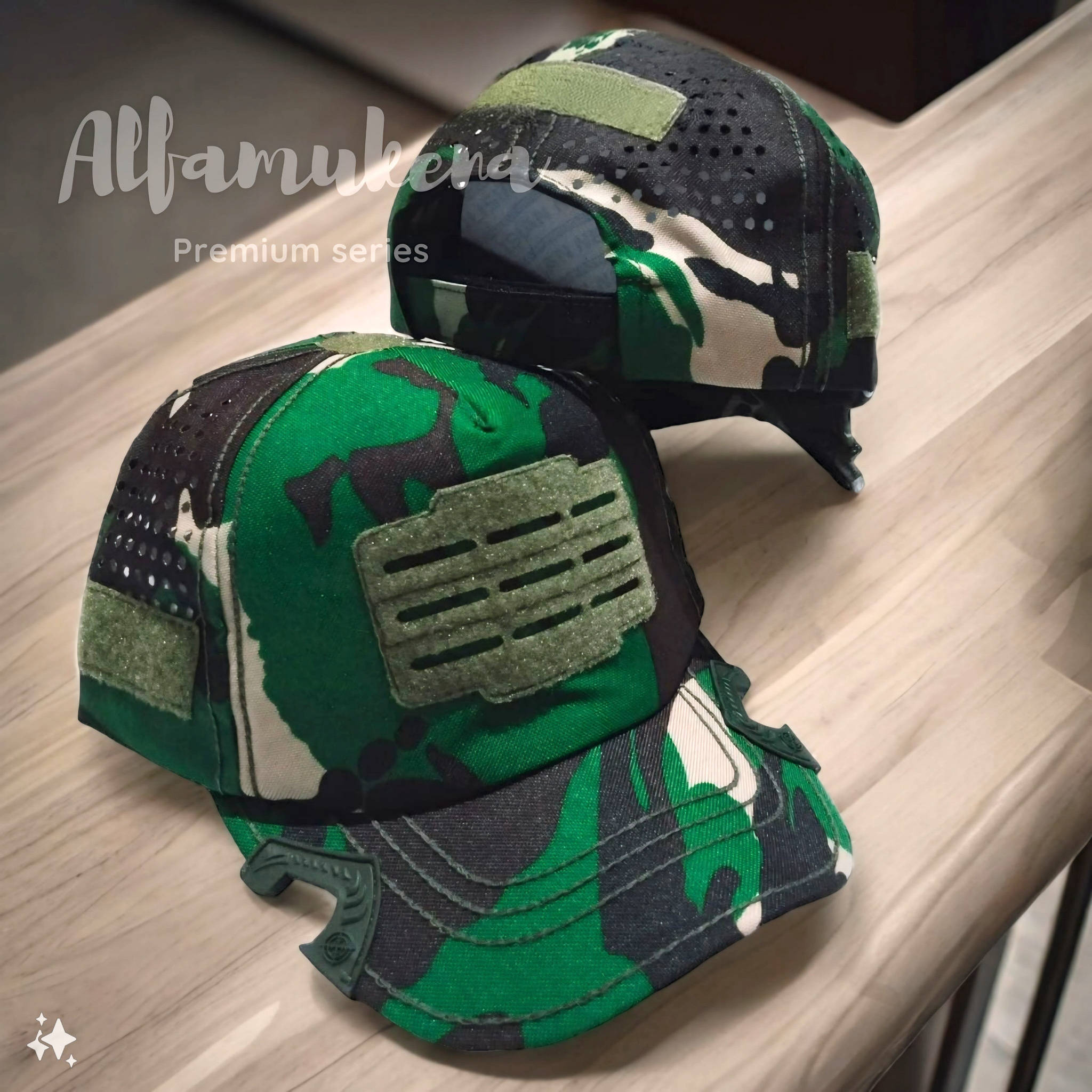 Topi Laser Velcro Malvinas Topi Coak Tactical Loreng Topi Pria