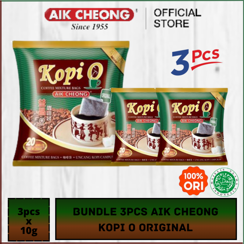 Aik Cheong Kopi O Original Khas Malaysia Bundle Pcs X Gr Lazada