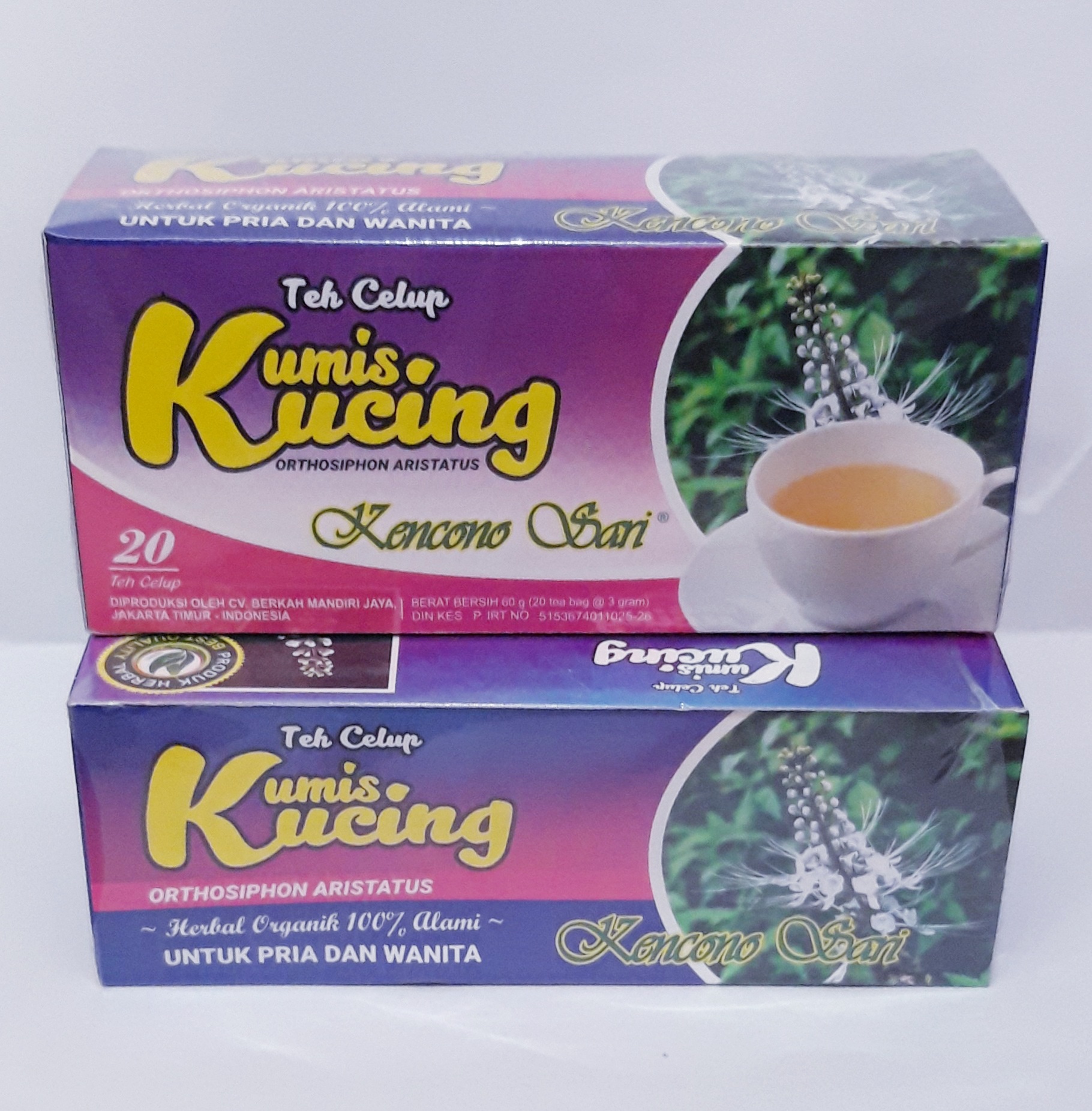 Teh Celup Kumis Kucing Herbal Batu Ginjal Lancar Kemih Lazada Indonesia