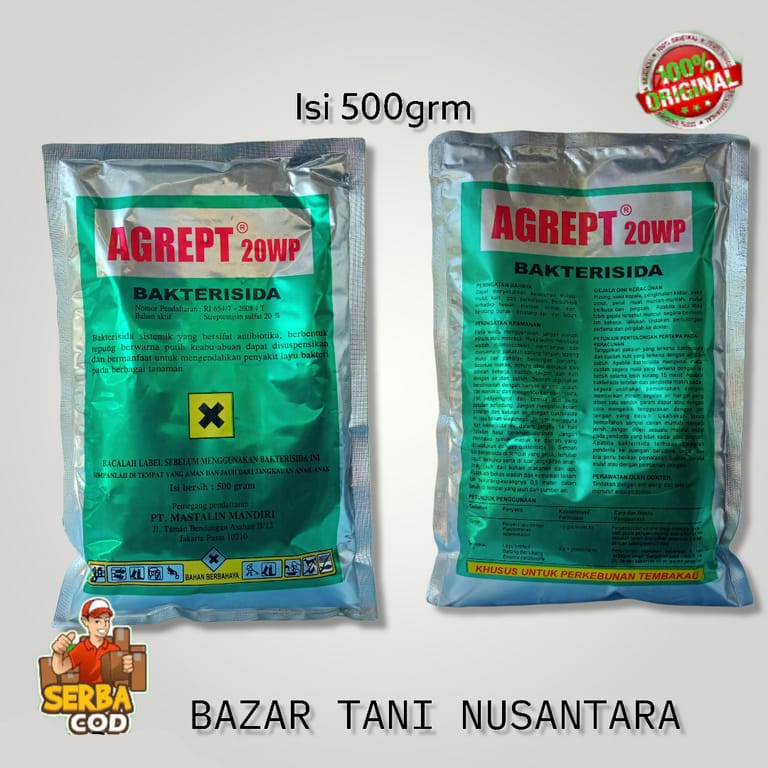 Agrept Wp Gram Obat Pertanian Bakterisida Agrep Lazada Indonesia