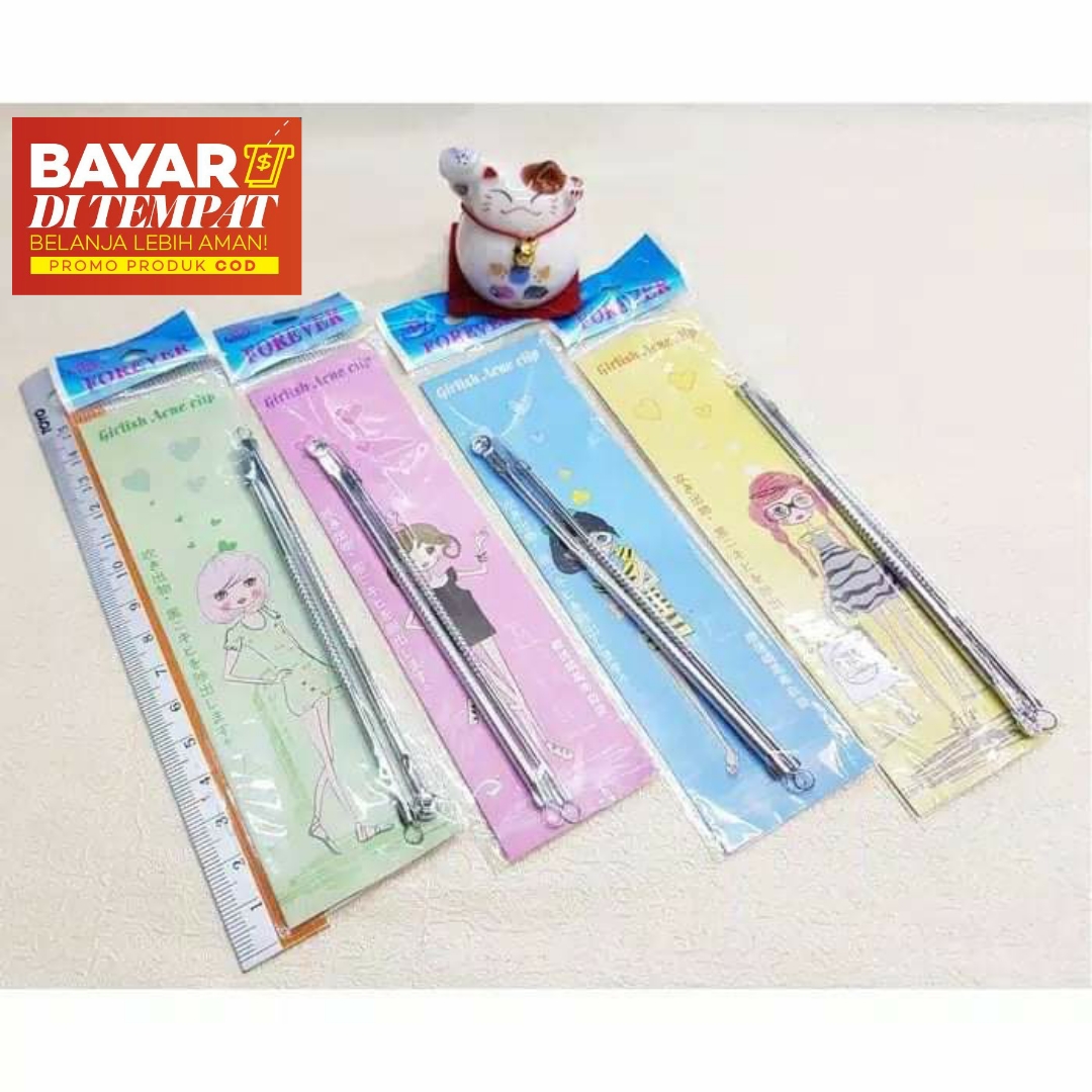 Pinset Komedo Pencetan Komedo Pencetan Jerawat Isi 2 Pcs Lazada