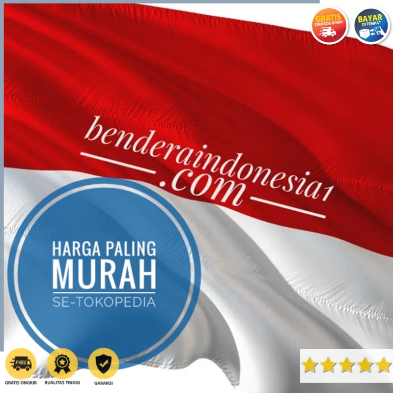 Bendera Merah Putih Cm X Cm Dan Bisa Cod Sedia Juga Bendera Untuk