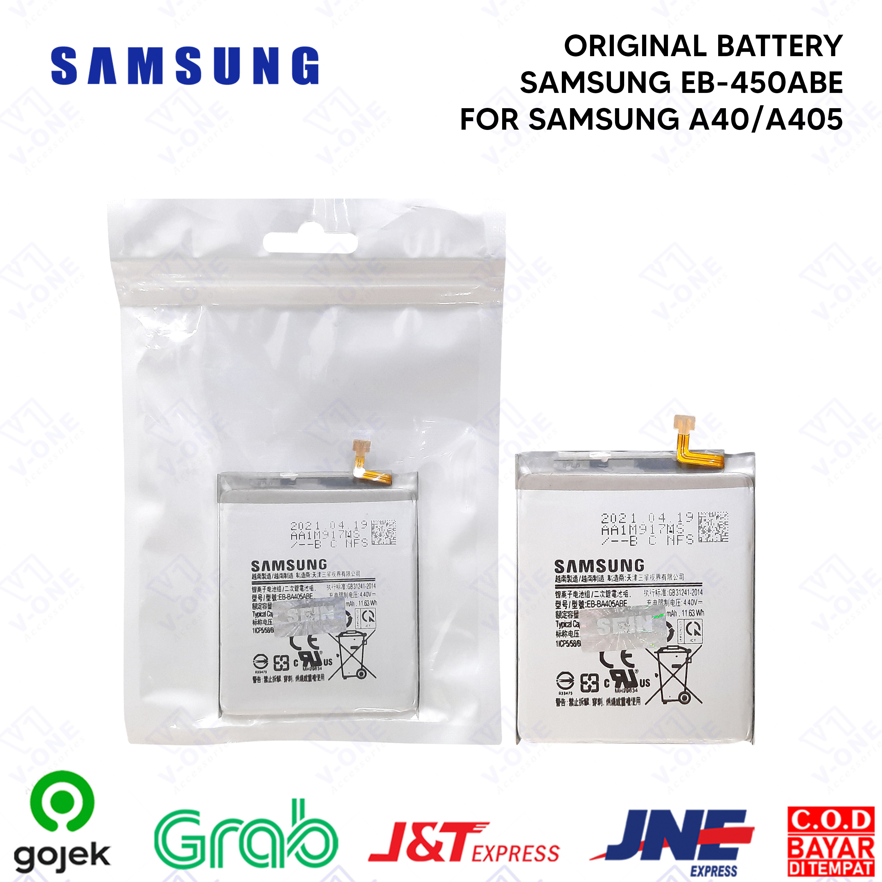 Baterai Battery Original Samsung Eb B Abe Samsung A Lazada