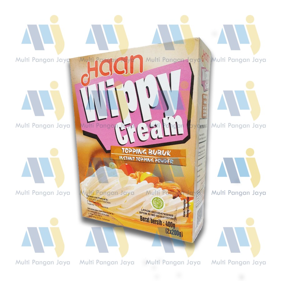 Haan Wippy Cream Topping Bubuk Gr Lazada Indonesia