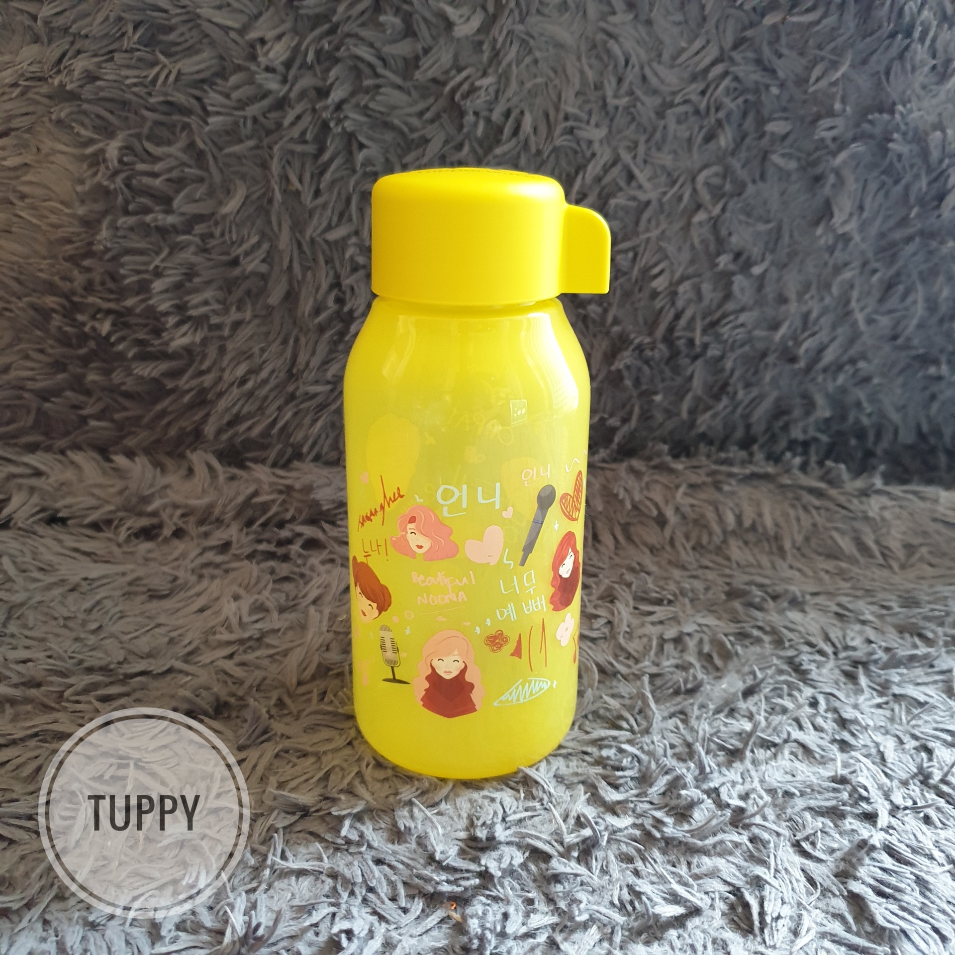 Tupperware Botol Minum Tupperware Fancy Bottle 350 Ml 1 Satuan Kuning