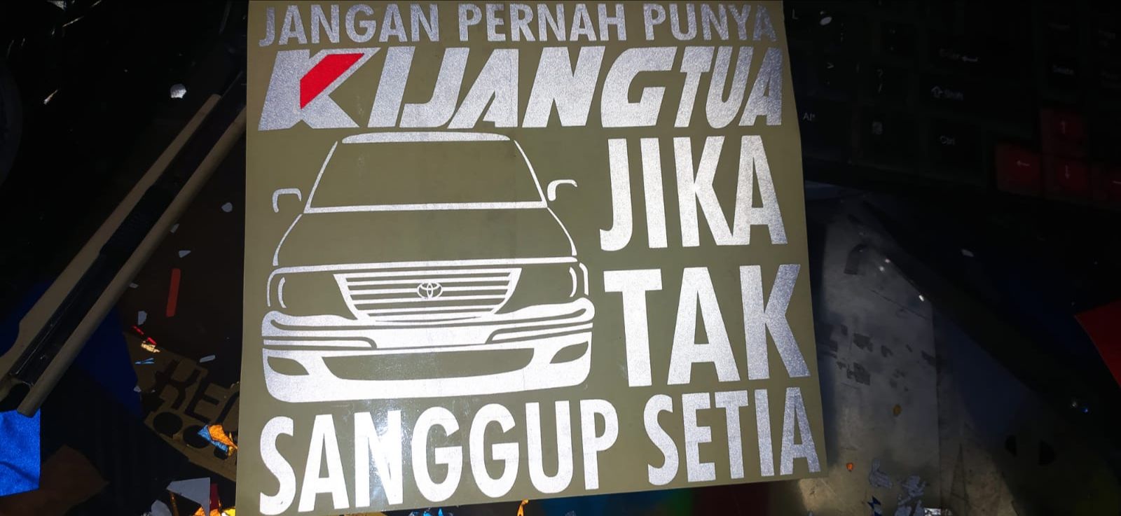 Sticker Kata Kata Kijang Kapsul Lazada Indonesia