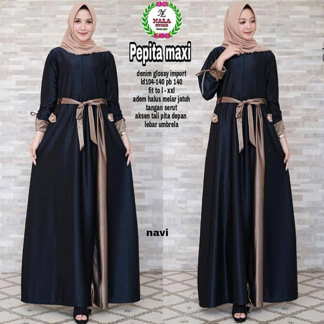 Baju Trend Kekinian Gamis Pepita Maxi Dress Maxmara Gamis Terbaru 2019 Baju Wanita Gamis Baju Terusan Panjang Baju Kerja Gaun Pesta Murah Remaja Baju Muslim Terbaru 2019 Baju Model Terbaru