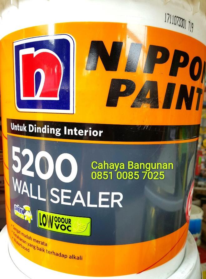 Wall Sealer Cat Dasar Alkali Nippon Paint Vinilex 5200 Galon 5 Kg 5Kg