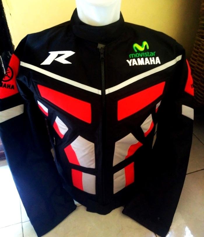 Jaket Motor Yamaha Movistar Jaket Harian Pria Jaket Tebal