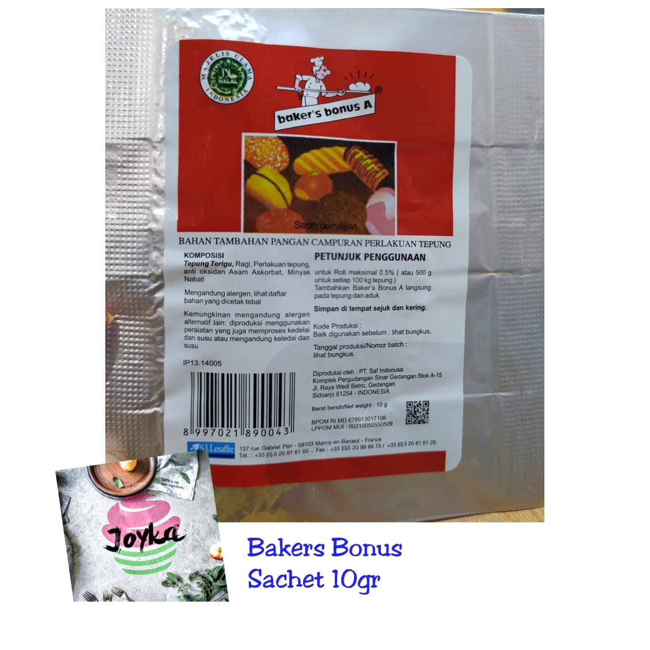 Baker S Bonus Sachet 10gram Pelembut Roti Lazada Indonesia