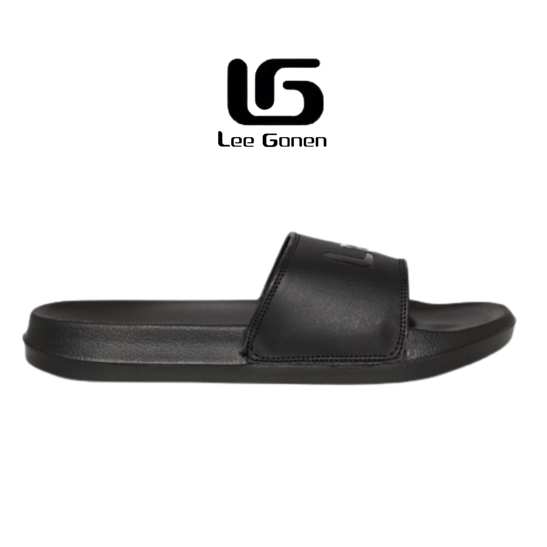 Sandal Kulit Pria Dewasa Distro Lee Gonen Silde Sendal Slop Slide Pria