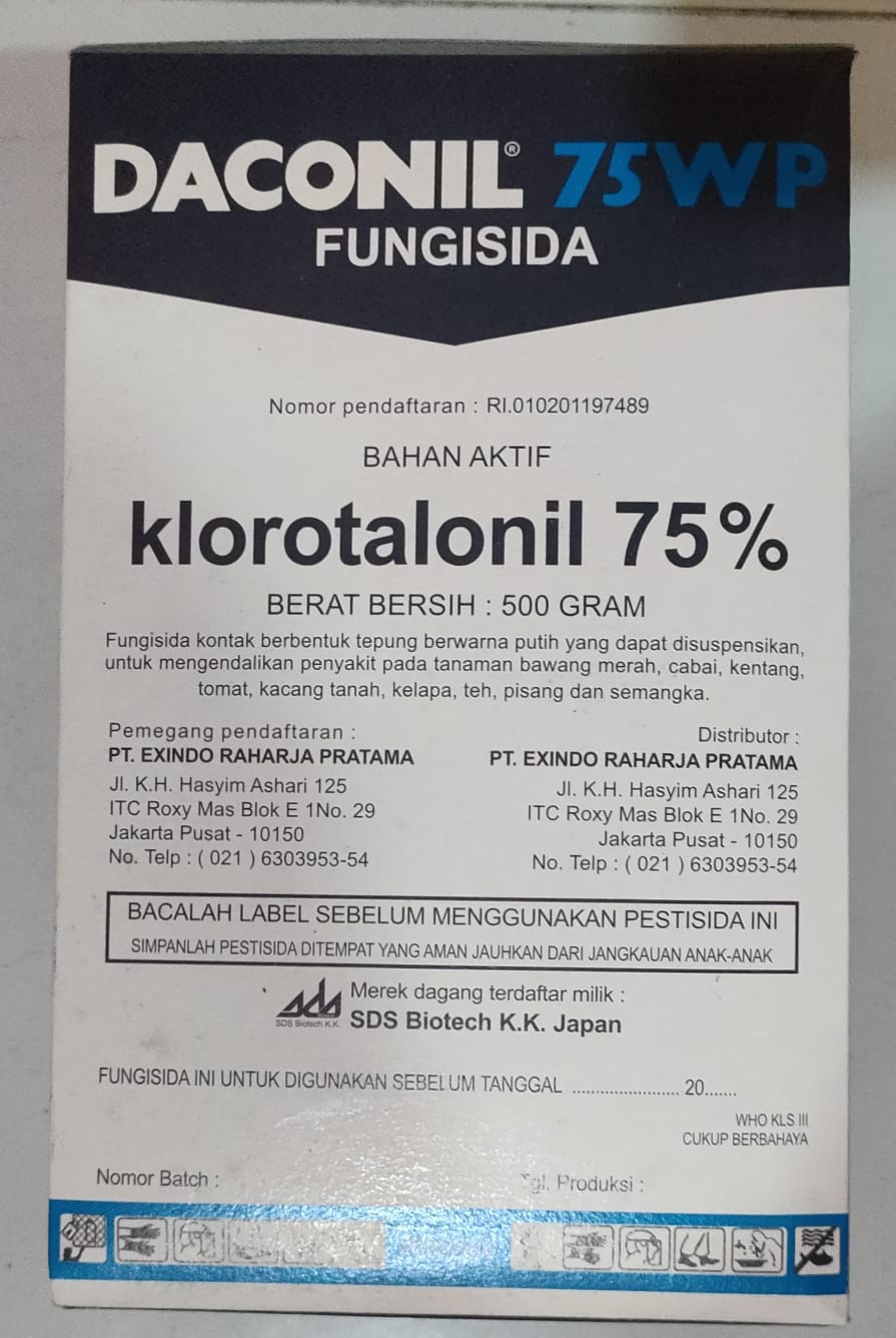 Fungisida Daconil Wp Gr Klorotalonil Untuk Tanaman Spt Pisang